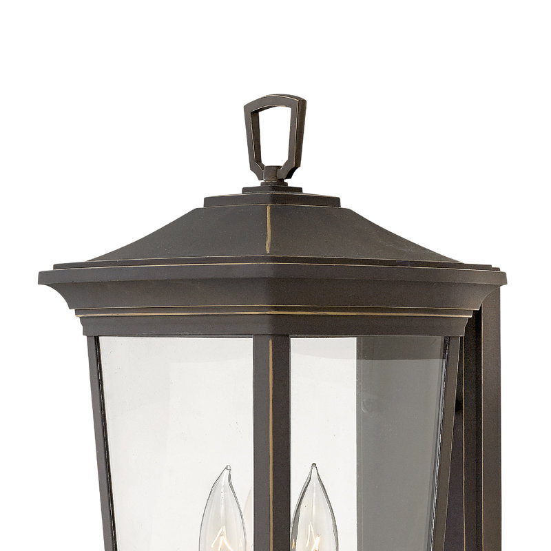 Bromley 3-Light Outdoor Wall Lantern, Oil Rubbed Bronze
