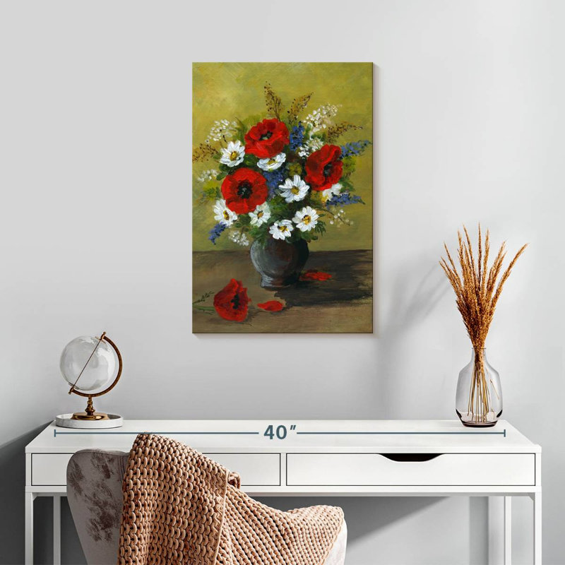 Harnek Arranged Blossoms, 24" H x 16" W