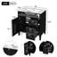 Meuble-lavabo de 30 po avec lavabo supérieur-918842881