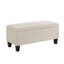 Pearl Upholstered Ottoman Storage Bench-113911362