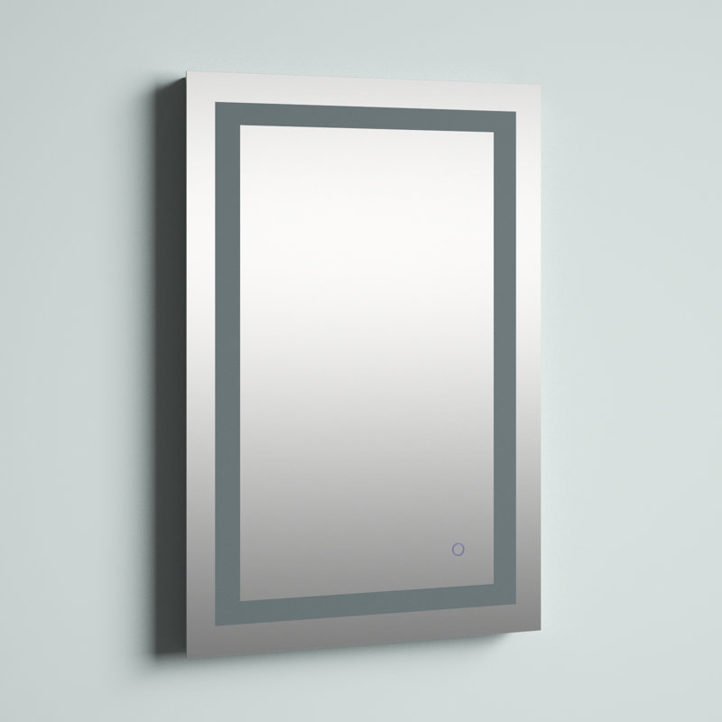 Scoles Flat Wall Mirror, 36" x 24"