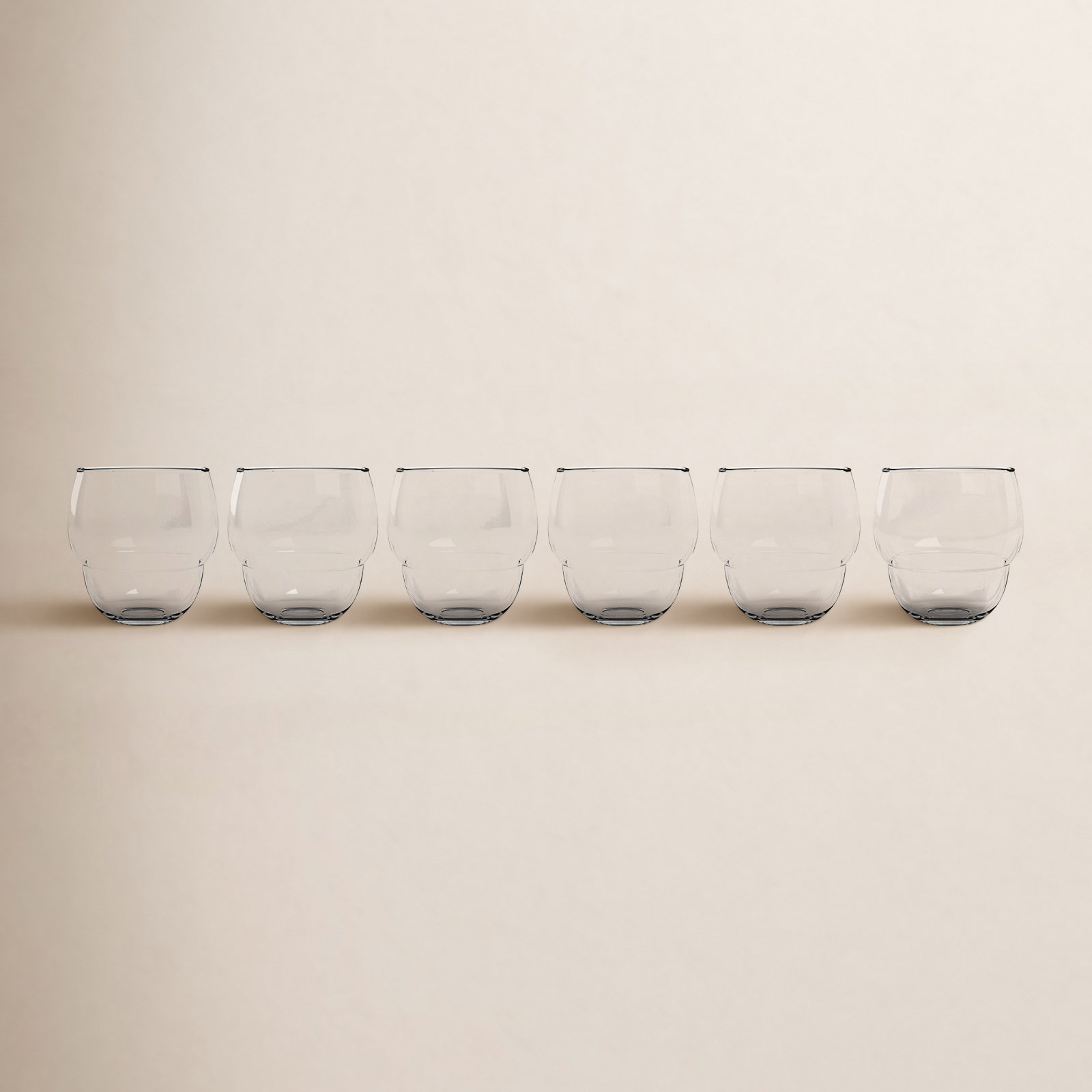 Tarhong Acrylic Stacking Bubble Tumbler, Clear