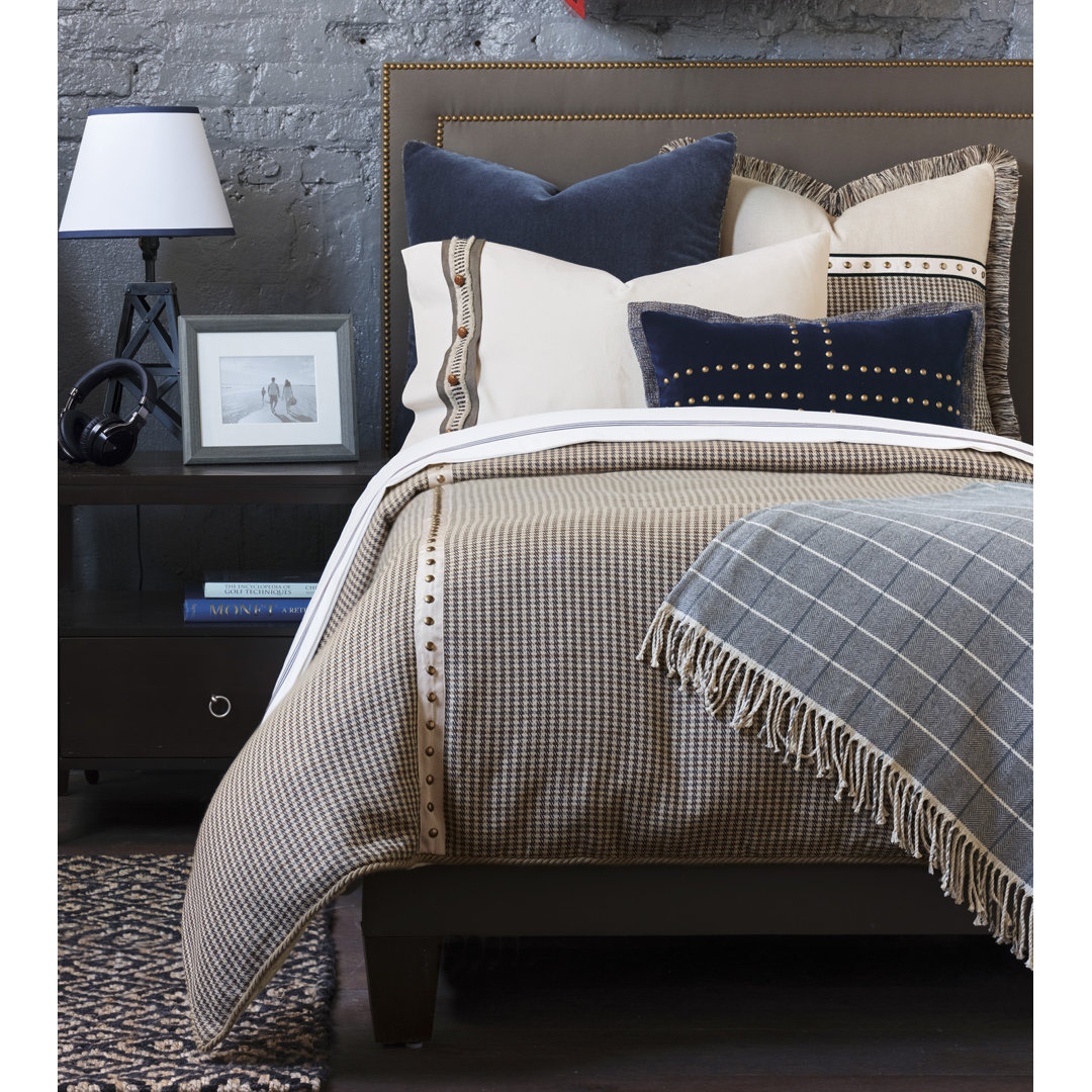 Aiden Rustic Plaid Duvet Cover Eastern Accents 