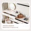 82.68"Luxury Vanity and Chest Combination