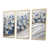 Toile naturelle avec cadre flottant