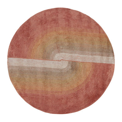 Modern Handmade Silk Area Rug