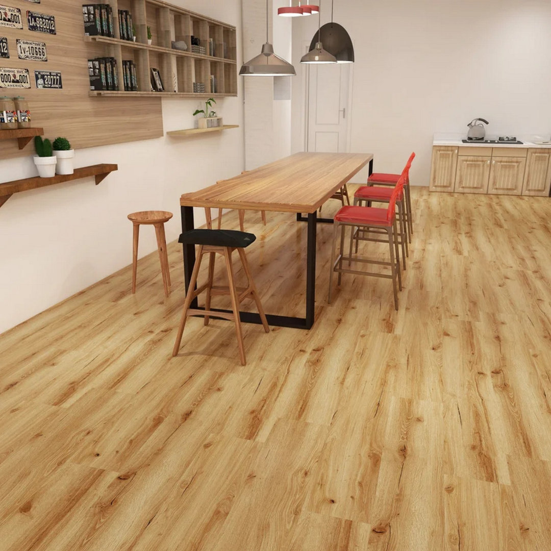 Click LVT Flooring SPC Essential Wood Effect - Plank (4.4mm) For Bedroom, Living Room, Dining Room & Kitchen 2.65m² Per Pack