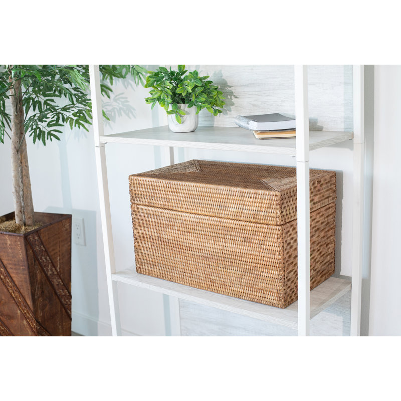 Lancaster Wicker Trunk, Honey Brown