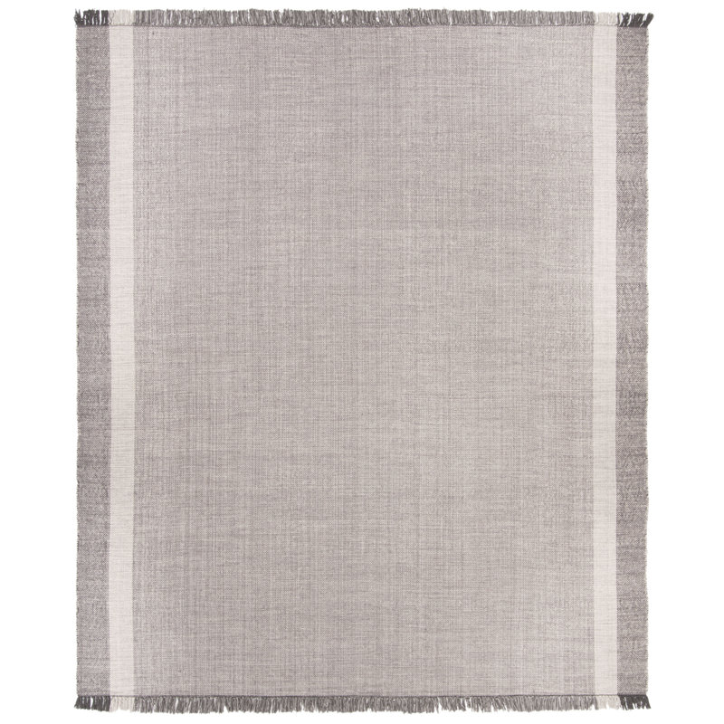 Tapis en coton tissé à la main Zoltan, Rectangle 9 pi x 12 pi