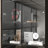 78.7"H Kitchen Pantry With 2 Glass Door 2 Drawer