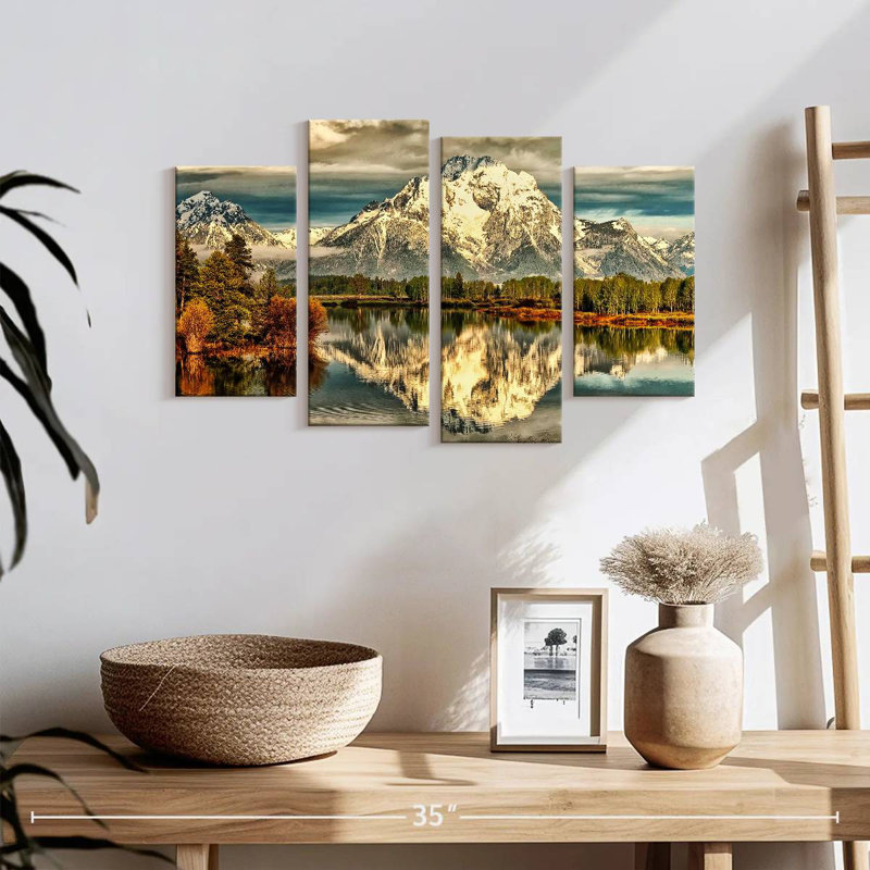 Alvord Oxbow Bend Grand Teton, 32'' H x 52'' W