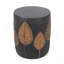 Outdoor Lightweight Concrete Side Table,Copper