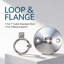 Boucle CP et bride pour support de plafond