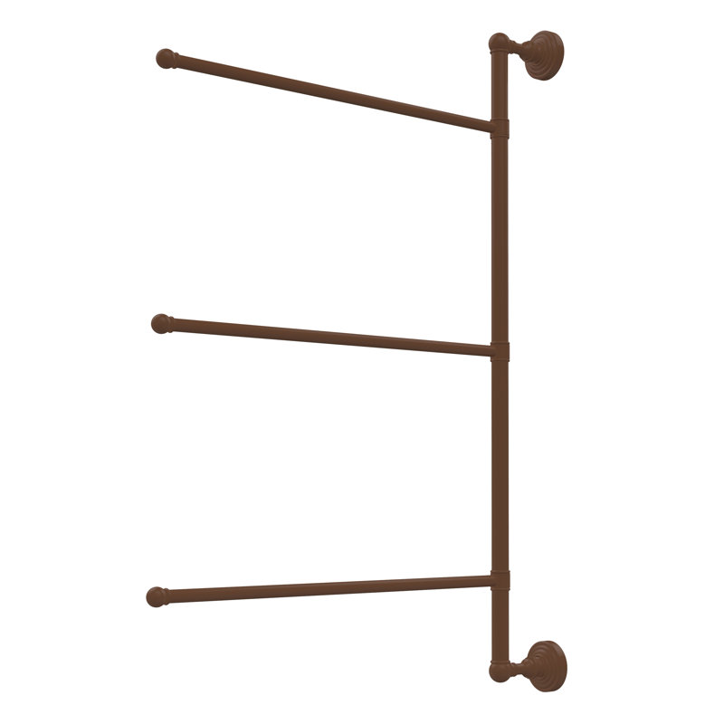 Barre à serviettes murale verticale Beresford, Bronze antique