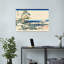«Tea House At Koishikawa The Morning After A Snowfall Classic Traditional Architecture», reproduction d'art mural-133314002
