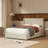 Jeilyn Upholstered Platform Drawer Storage Bed-715103003-715103005