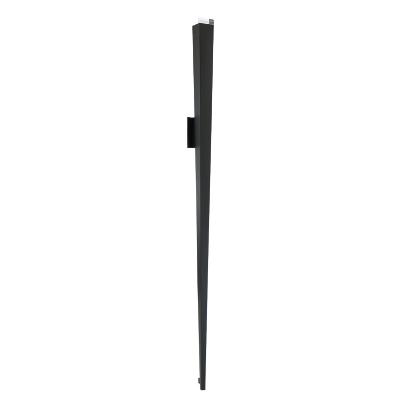 Applique murale d'extérieur à DEL 32 po Staff, Noir, H 70 po x l 4,625 po x P 4 po
