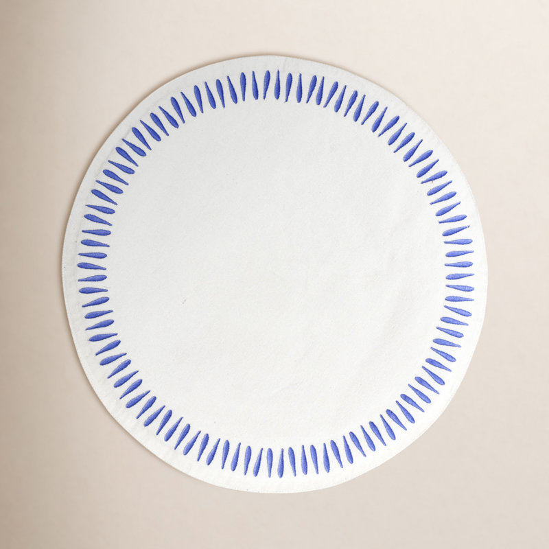 Geometric Round Placemat