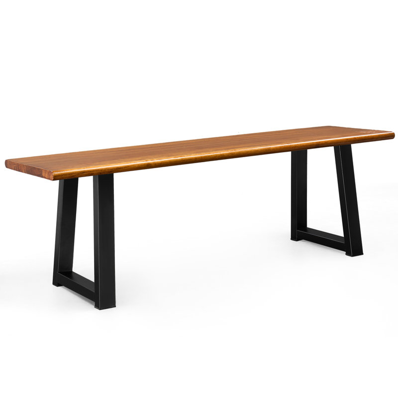 Banc de patio en bois de peuplier