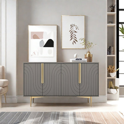 Buffet de luxe moderne et minimaliste