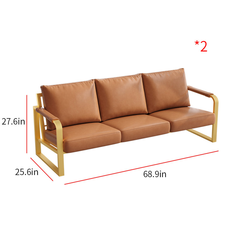 Banc rembourré Simple Cafe Cafe Leathaire