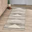 Canyon Geometric Shapes Area Rug in Gray