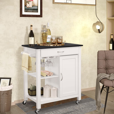 Hayler Wood Kitchen Island