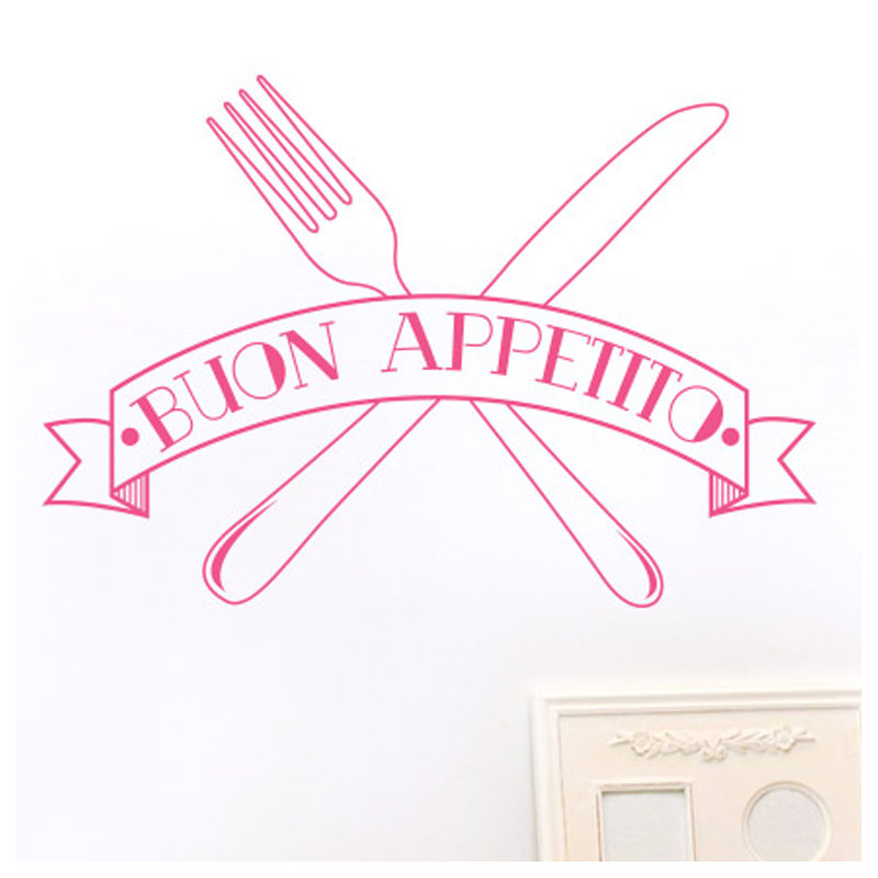 Wall Decal, Pink, Large