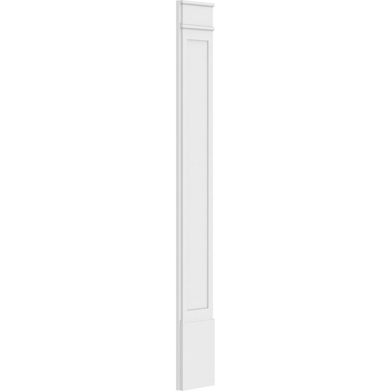 Pilâtre en PVC TruCraft (la paire), H 96 po x l 4 po x P 2 po, Base et chapiteau décoratifs