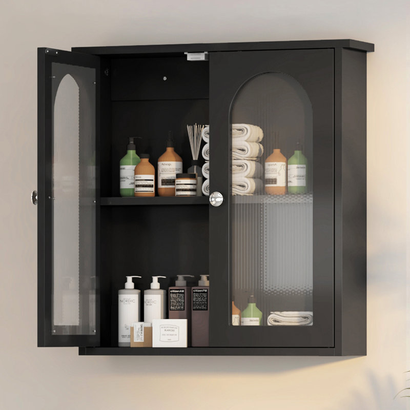 Bathroom Cabinet, Black
