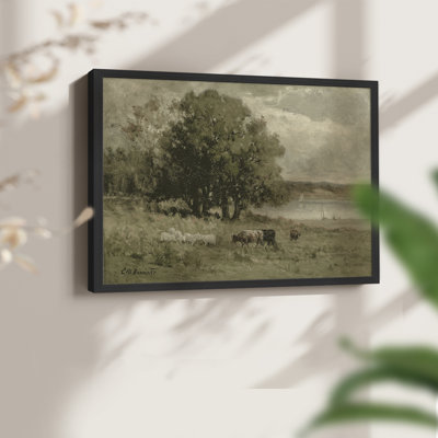Paysages rétro-DCCXIV-Reproduction encadrée - réarmable