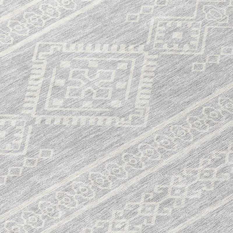 Chaena Flatweave Washable Southwestern Indoor / Outdoor Rug, Rectangle 1'8" x 2'6"