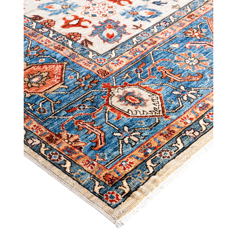 Serapi One-of-a-Kind Rectangle 8'9" X 11'9" Hand Knotted Area Rug