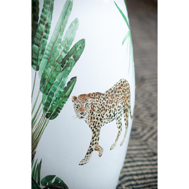 Colin Ceramic Accent Stool