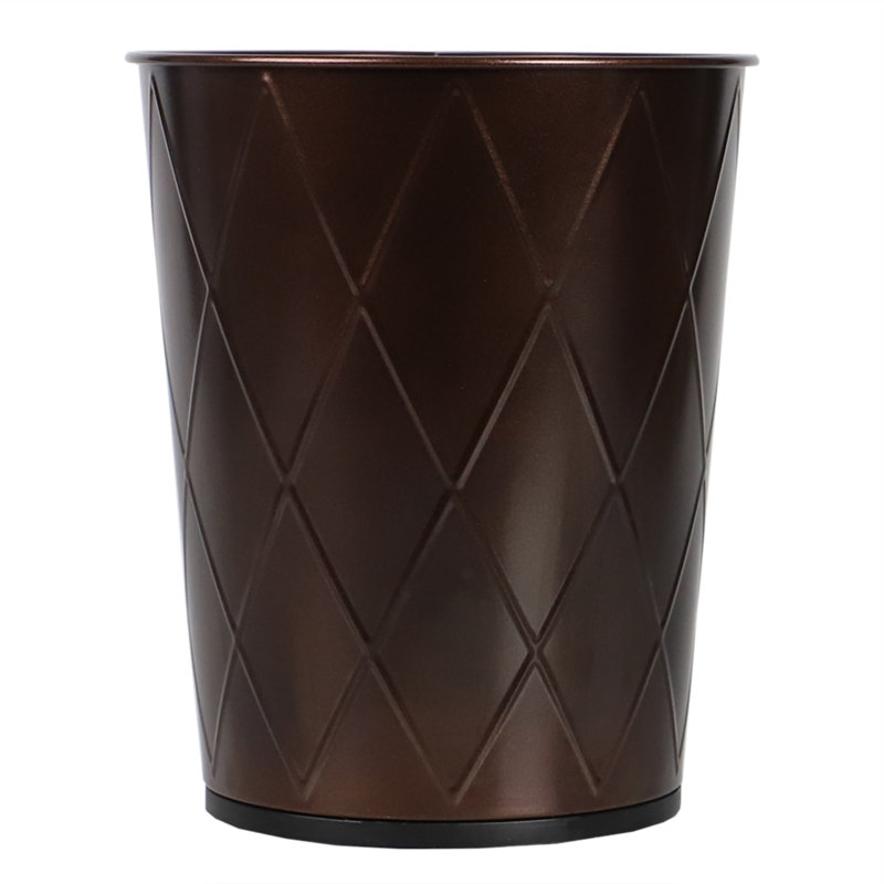 Corbeille pour déchets Asiya, Marron