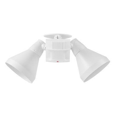 Motion 2 - Head Hardwired Outdoor Security Flood Light with Motion Sensor