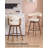 Swivel Upholstered Bar Stools 26" Counter Height-2087232595-2087232594-2105980117