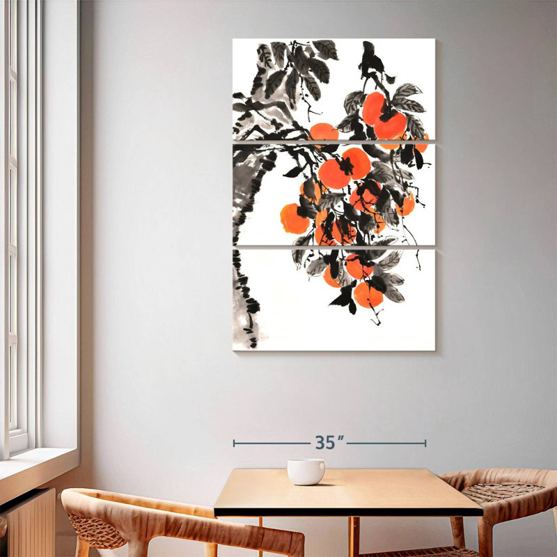 Yarlin Persimmon Tree, 65" H x 42" W