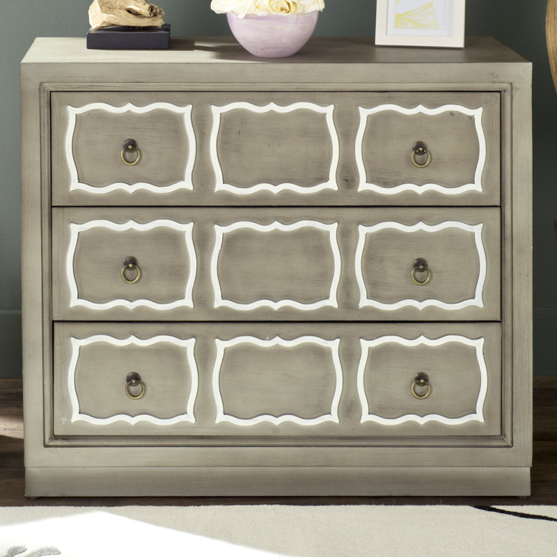 Commode 3 tiroirs Akia