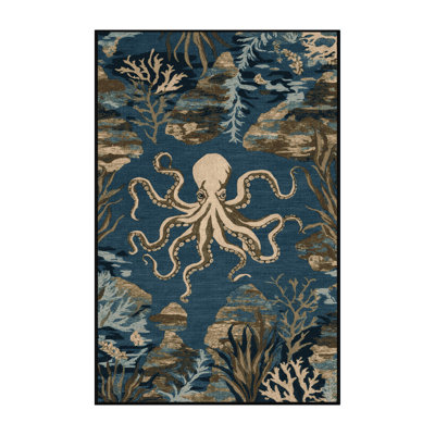 Machine Washable Nature Gray Area Rug