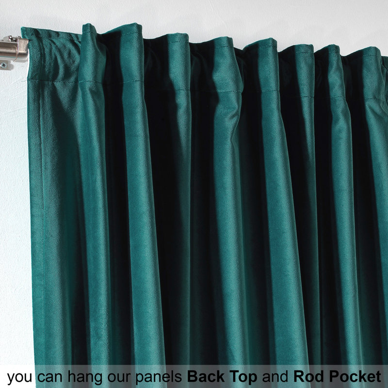 Decorative Double Panel in Matt, Extra Wide X Extra Long, L 52 po x L 72 po, 34 - vert minuit