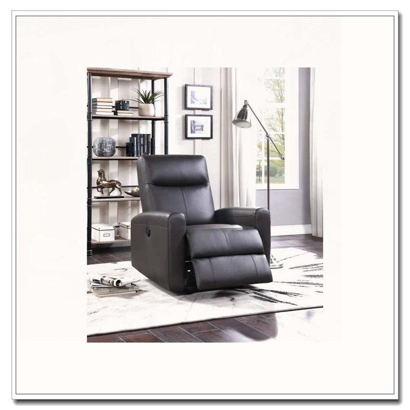 Top Grain Leather Match Power Motion Recliner