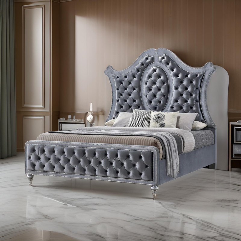 Rall Upholstered Bed, King