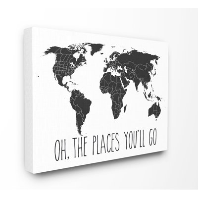 " Map Oh The Places You "