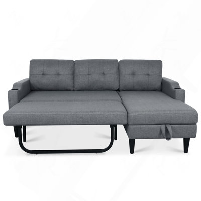 Modern Upholstered Living Room Sofa Couch