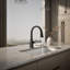 Graze Touchless Pull-Down Kitchen Sink Faucet with Voice Activation and Three-Function Sprayhead-1803117768