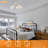 3 Light Plug In Track Lighting Kit,Modern Plug In Ceiling Light Fixture,14.7Ft Cord,Timer & Dimming Switch,Flexibly Rotatable Light Head (White)