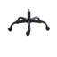 Chaise de bureau en similicuir noir-1166154022