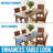 Zulay Home Table Runner Thick Poly Cotton Buffalo Plaid Table Runners 14"x72"-1077072953