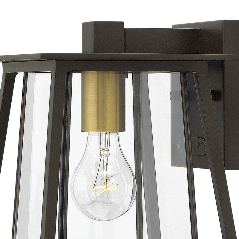 Nona Aluminium Wall Light, 12.3" H x 8.3" W x 9.3" D
